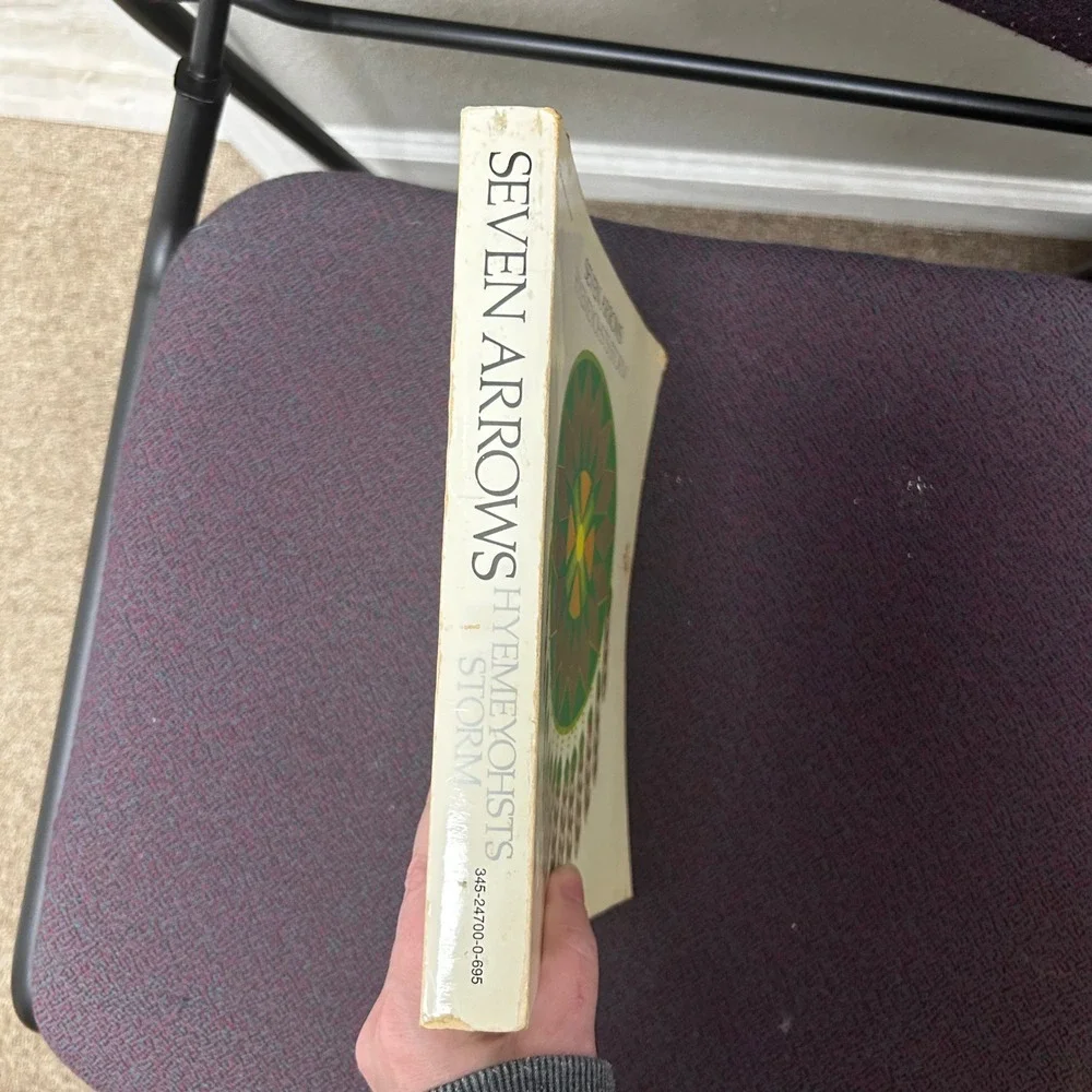 Seven Arrows‎ Hyemeyohsts Storm 1975 Ballantine Books Native American Philosophy
